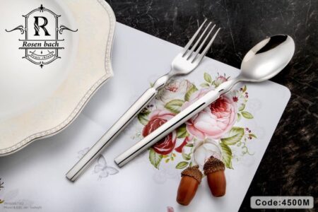 سرویس قاشق چنگال نقره ای آلمانی رزنباخ کد 4500M