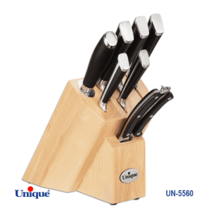 سرویس چاقو استند چوبی یونیک کد UN-5560