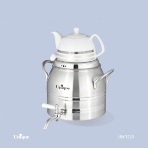 کتری قوری یونیک 6 لیتر استیل شیردار کد UN-7220