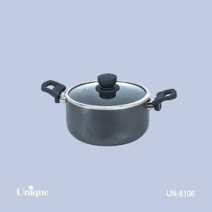 قابلمه تک سایز 20 کف گرانیت - طوسی یونیک کد UN-8106