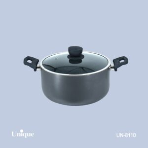 قابلمه تک سایز 28 کف گرانیت - طوسی یونیک کد UN-8110