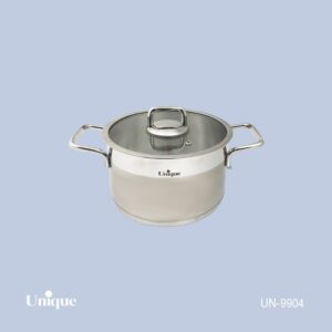 قابلمه استیل تک سایز 20 (فلت) یونیک کد UN-9904