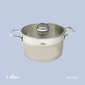 قابلمه استیل تک سایز 28 (فلت) یونیک کد UN-9908