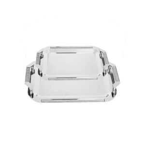 سینی استیل 2 سایز مستطیل کی اس تی مدل C-KST-617