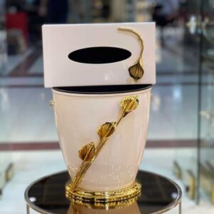 سطل و جادستمال کاغذی لیلیوم کد 1398