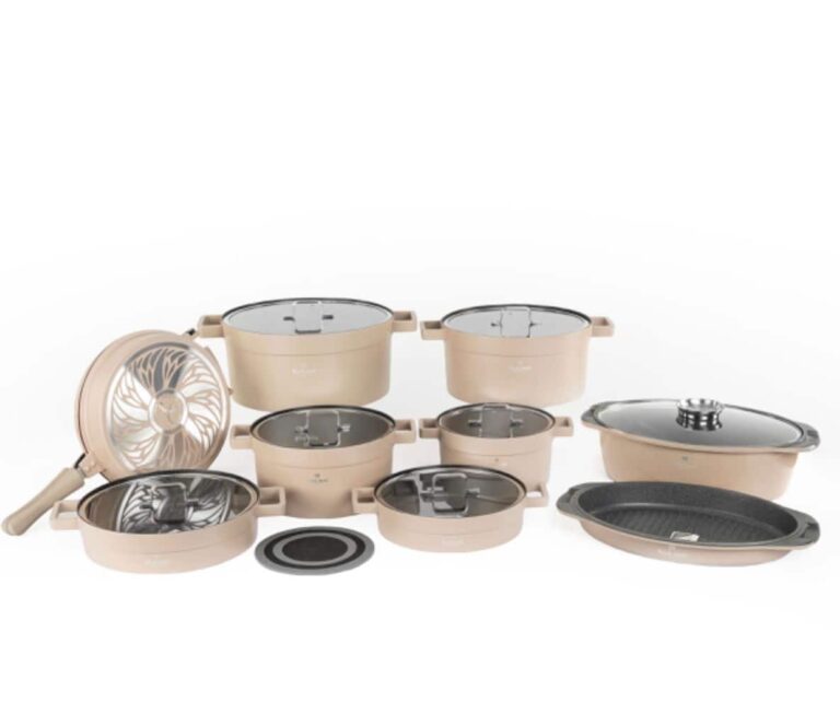 قابلمه 21 پارچه راکلند مدل تمیس کرم کد temis-6101