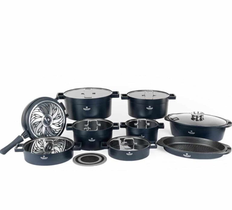 قابلمه 21 پارچه راکلند مدل تمیس سورمه ای کد temis-6105