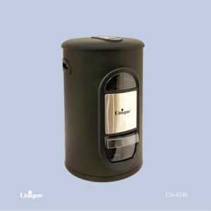 سطل برنج مشکی پیمانه دار یونیک کد UN-4240