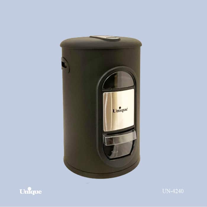 سطل برنج مشکی پیمانه دار یونیک کد UN-4240